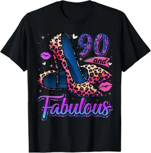 89 and Fabulous High Heels Stepping Into My 89th Birthday T-Shirt