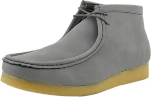 Amali Casual Chukka Boots for Men, High-Top, Lace Up Suede Men's Shoes, Desert Boots with Crepe Rubber Sole