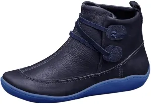 AMDBEL Ankle Boots for Women Wide Width, Arch Support Ankle Boots for Women Womens Low Heel Fashion Lace Up Zipper Booties Slip On Fall Winter Short Booties Chelsea Boots Women Platform Boots