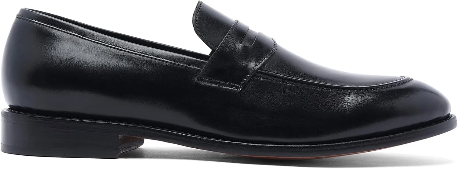 Anthony Veer Gerry Penny Loafers for Men | Goodyear Welt Construction | Ortholite? Footbed | Recraftable Leather Outsole
