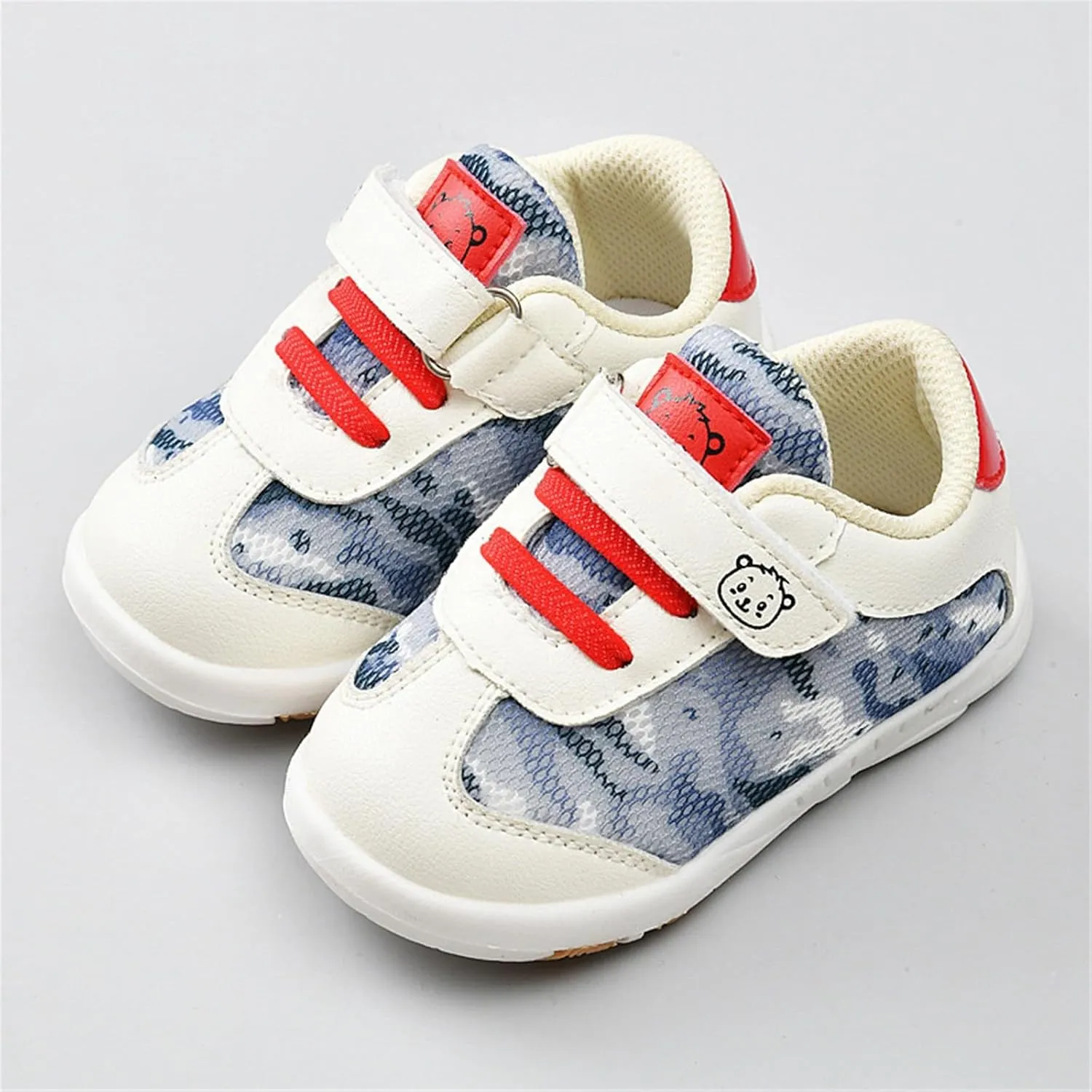 Autumn and Winter Baby Girls Boys Children's Shoes Sports Shoes Flat Bottom Non Slip Non Slip Breathable Soft Shoes Youth Soccer Cleats Size 3