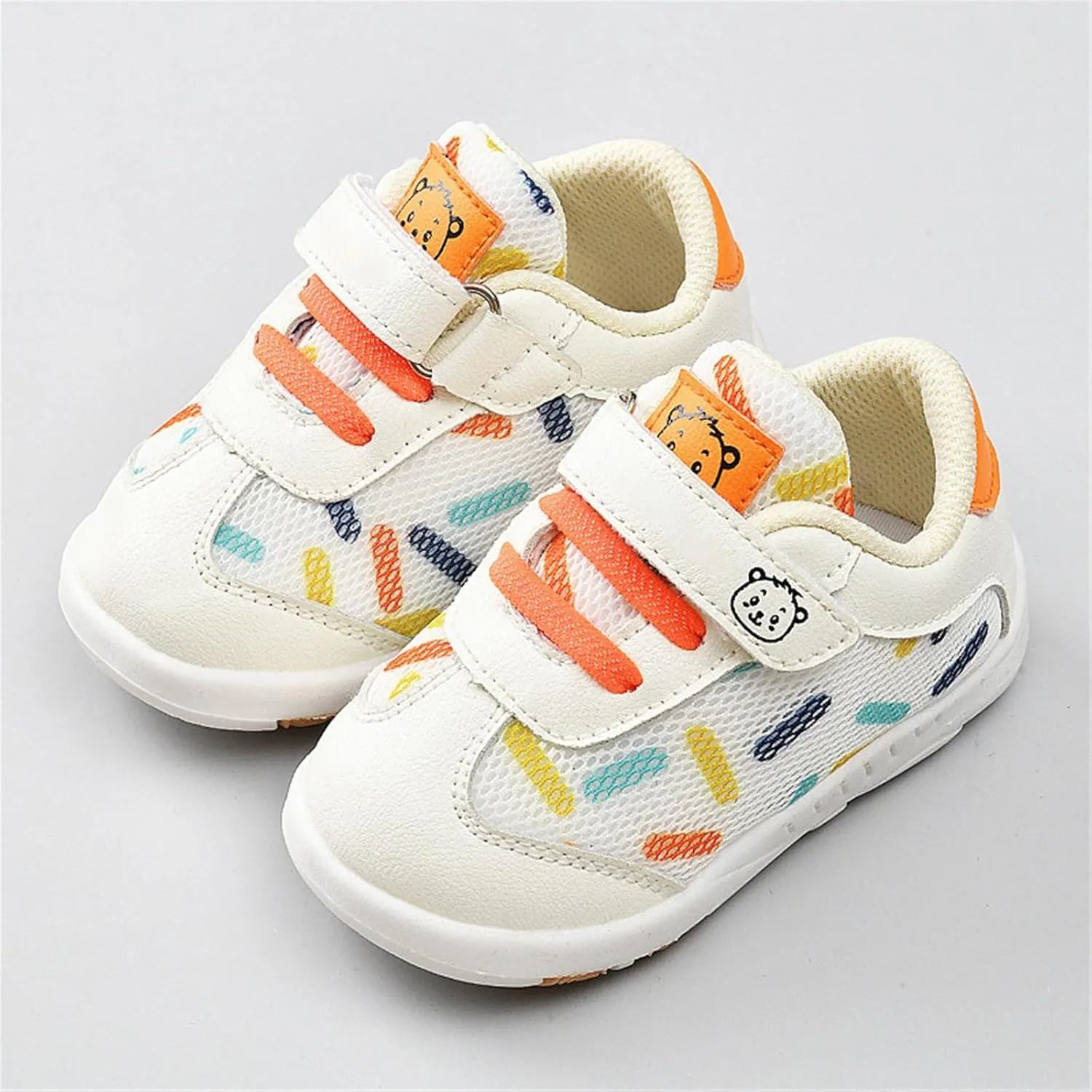Autumn and Winter Baby Girls Boys Children's Shoes Sports Shoes Flat Bottom Non Slip Non Slip Breathable Soft Shoes Youth Soccer Cleats Size 3