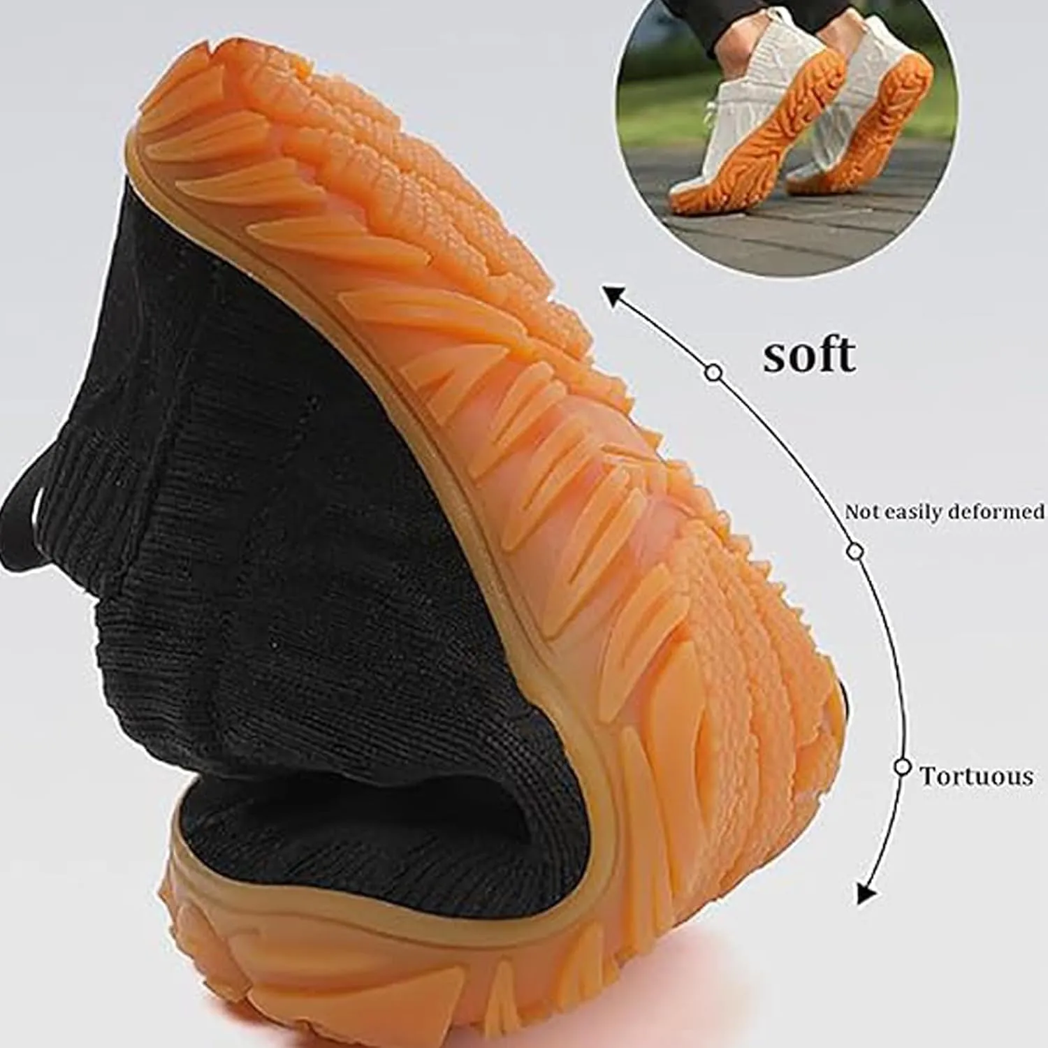 Barefoot Water Shoes for Men Minimalist Comfortable for Beach Outdoor Hiking Aqua Swim Pool River Boat Travel Running Walking Sneakers