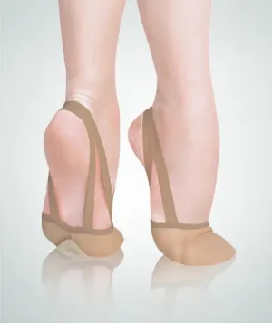 Body Wrappers Adult Twyla Leather Half Sole