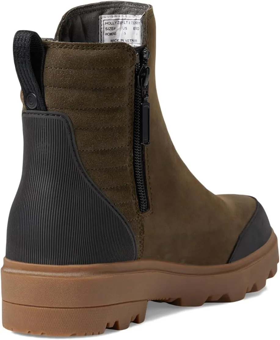 BOGS Women's Holly Zip Leather Ii Hiking Boot