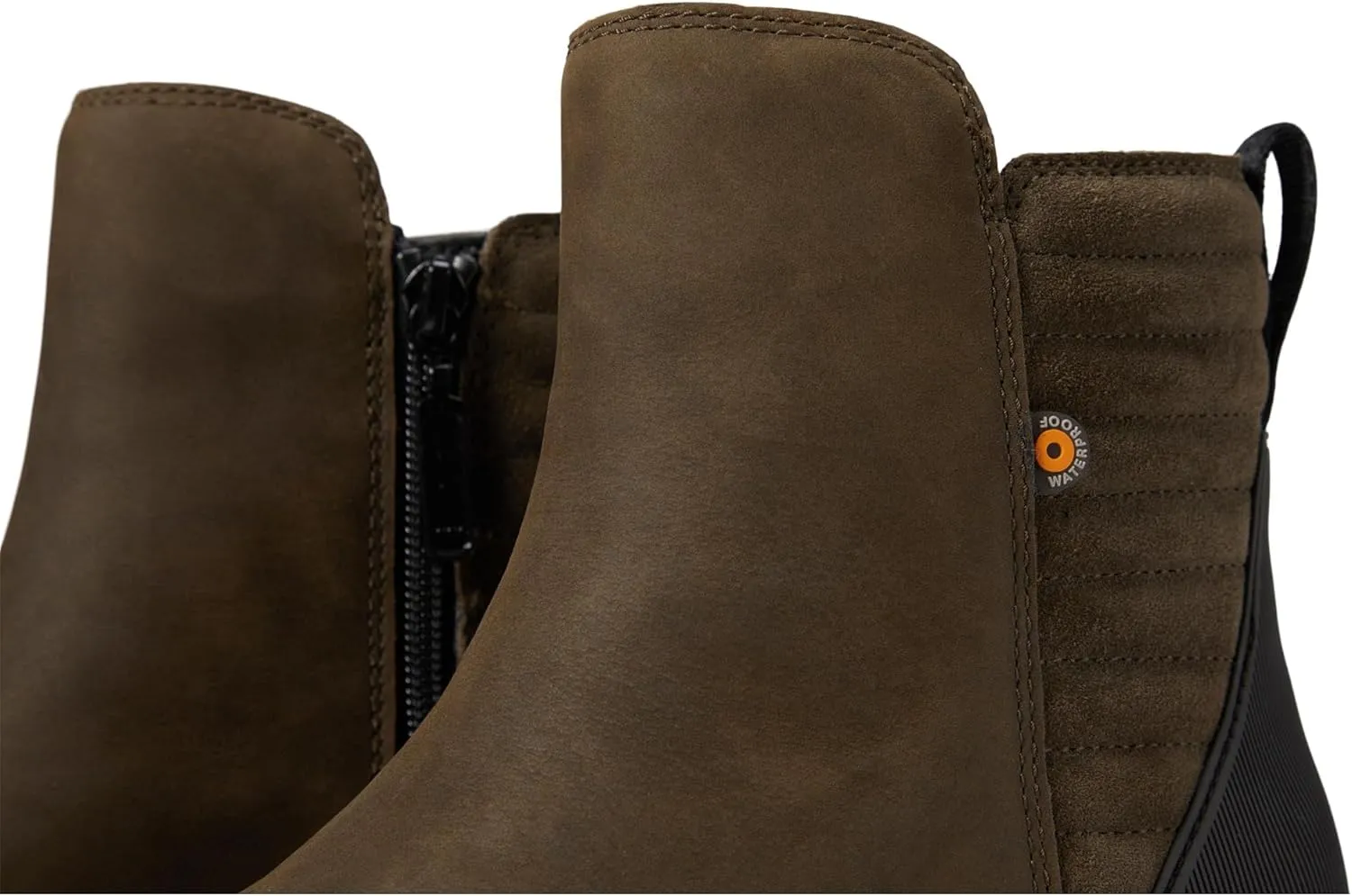 BOGS Women's Holly Zip Leather Ii Hiking Boot