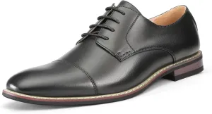 Bruno Marc Italy Prince Men's Classic Modern Oxford Wingtip Lace Dress Shoes