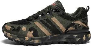 Camo Shoes Mesh Breathable Running Shoes Outdoor Hiking Shoes Training Shoes
