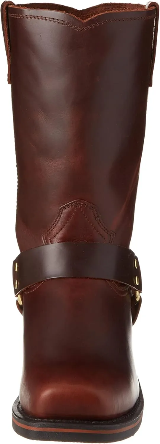 CHUUMEE Men's Classic Western Cowboy Square Toe Embroidered Cowboy Boots