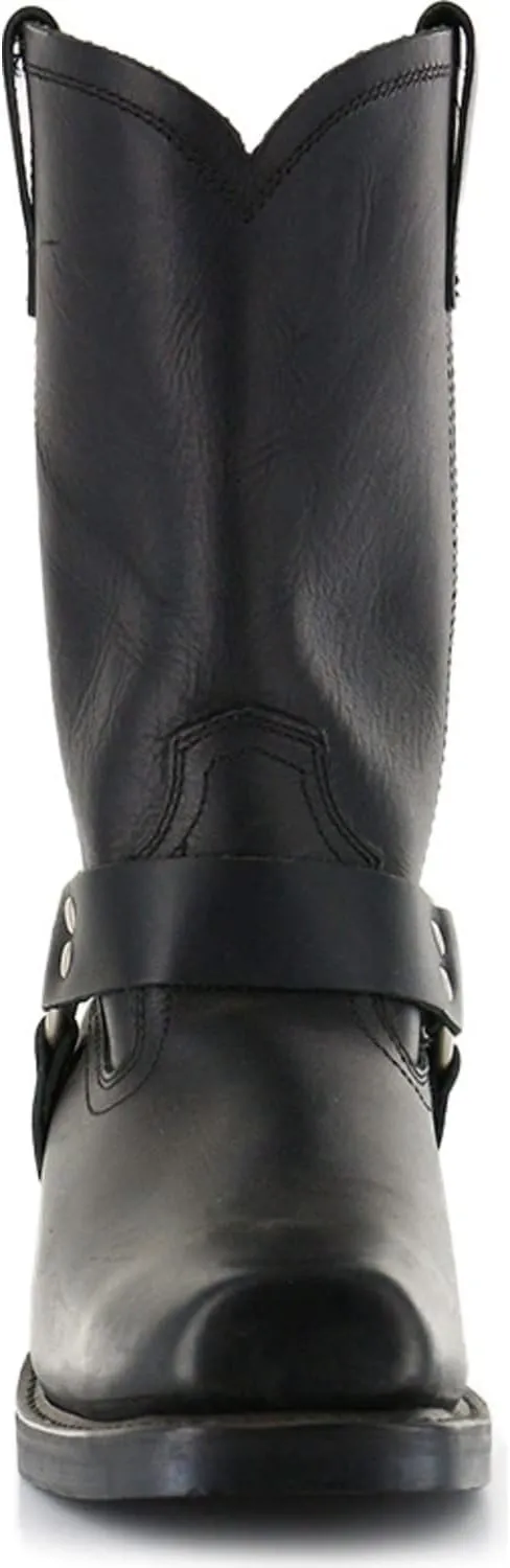 CHUUMEE Men's Classic Western Cowboy Square Toe Embroidered Cowboy Boots