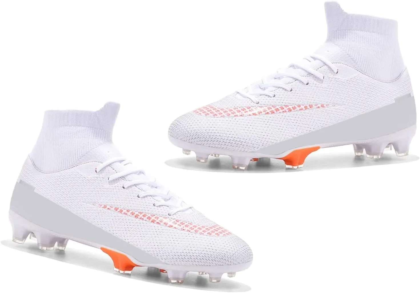 Cleats Men Soccer Shoes, Outdoor Indoor Training Adult Football Shoes, Grass Training Match Sport Sneakers
