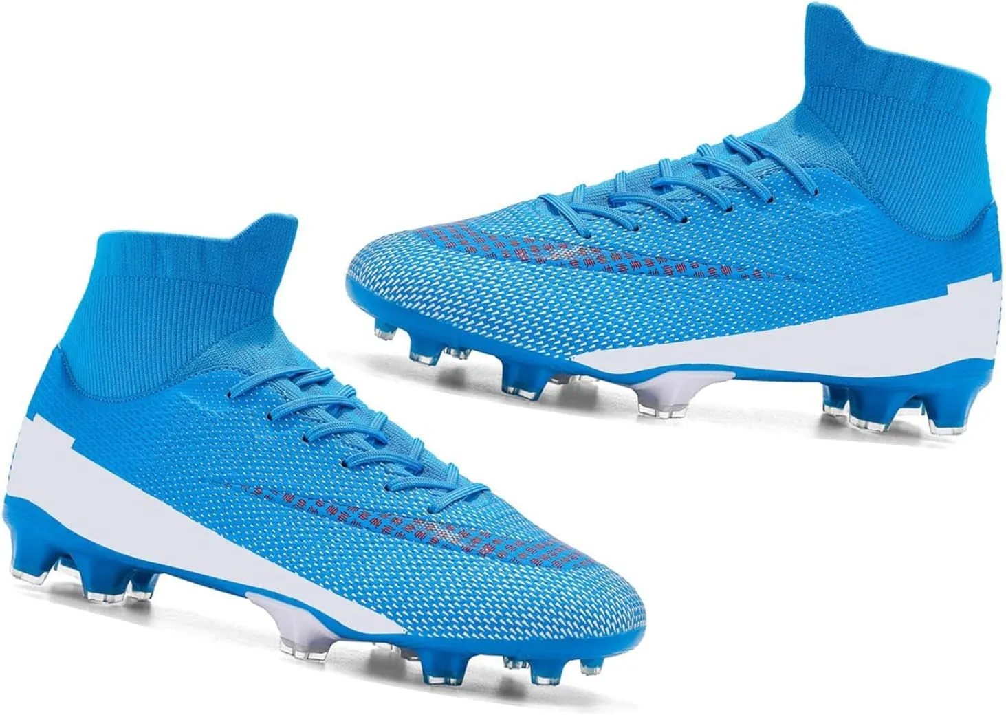 Cleats Men Soccer Shoes, Outdoor Indoor Training Adult Football Shoes, Grass Training Match Sport Sneakers