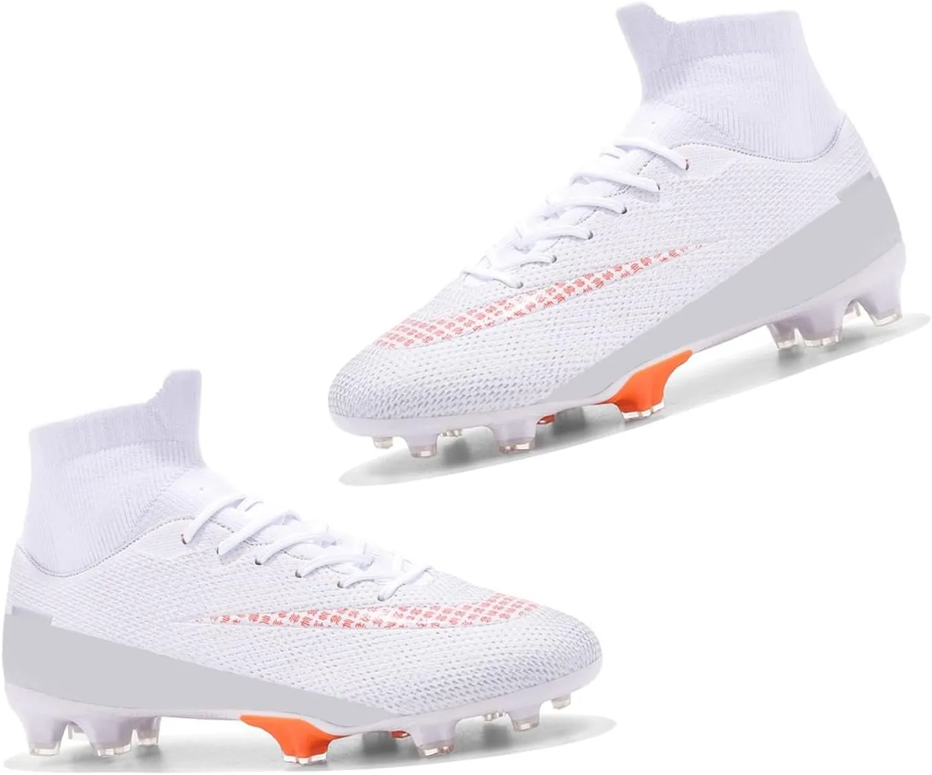 Cleats Men Soccer Shoes, Outdoor Indoor Training Adult Football Shoes, Grass Training Match Sport Sneakers