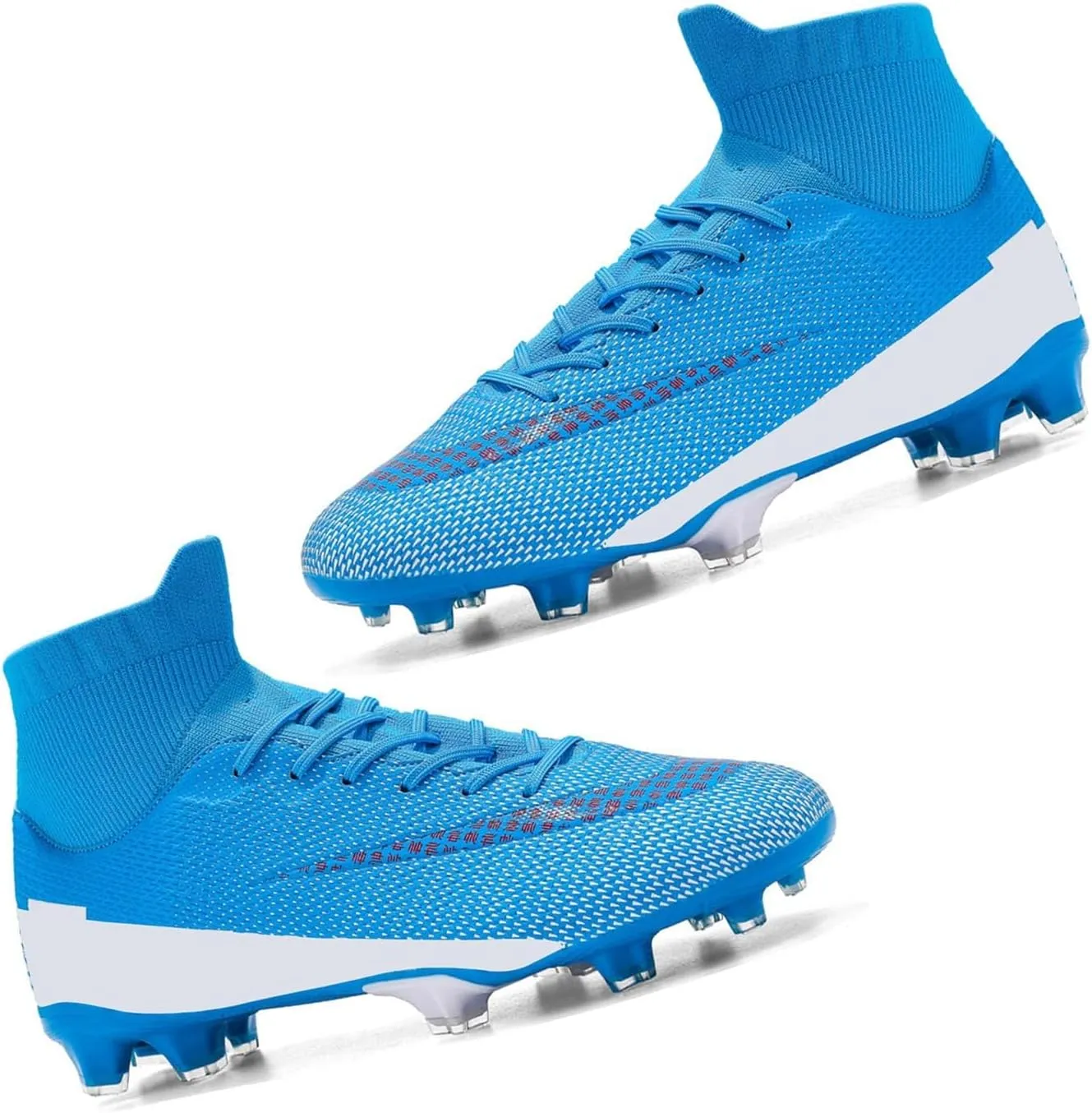 Cleats Men Soccer Shoes, Outdoor Indoor Training Adult Football Shoes, Grass Training Match Sport Sneakers
