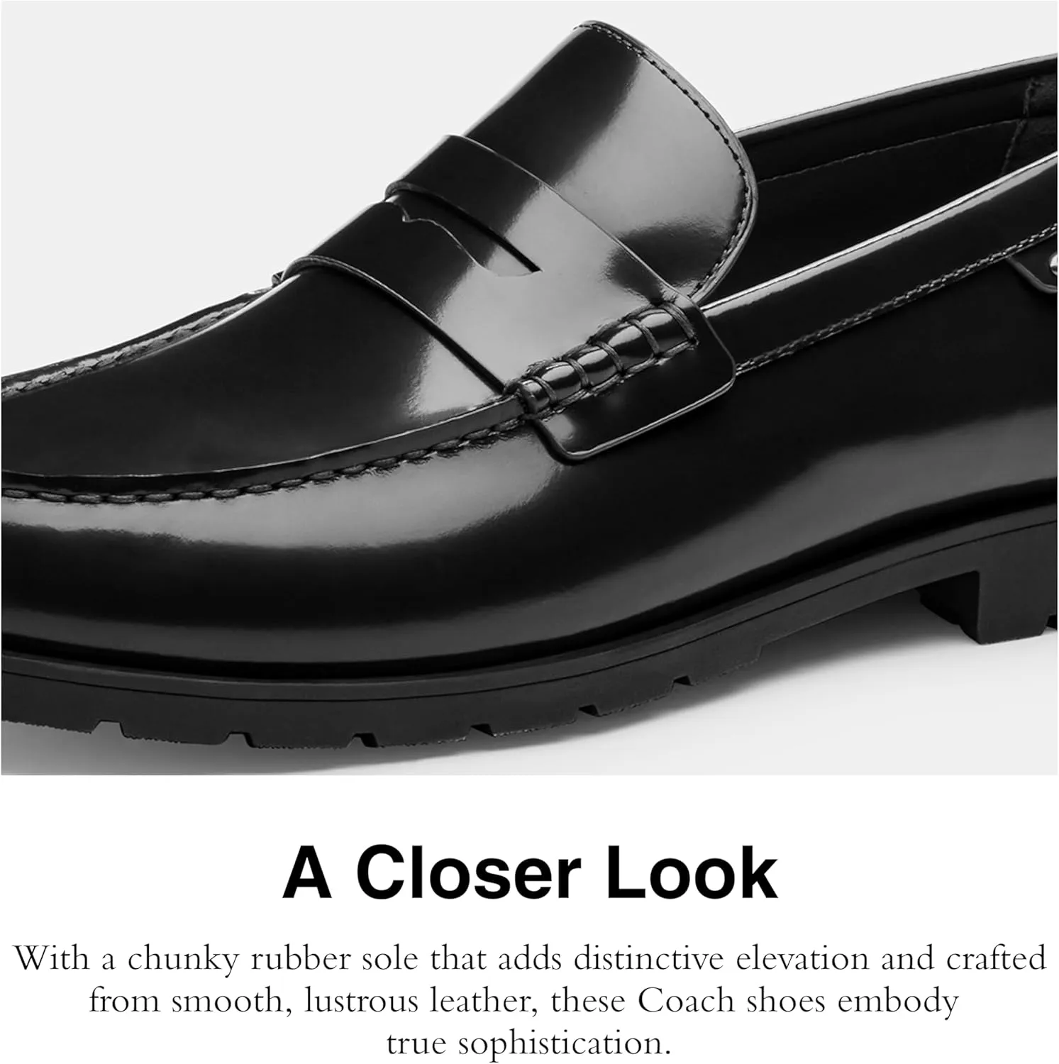 COACH Men's Reagan Penny Loafer