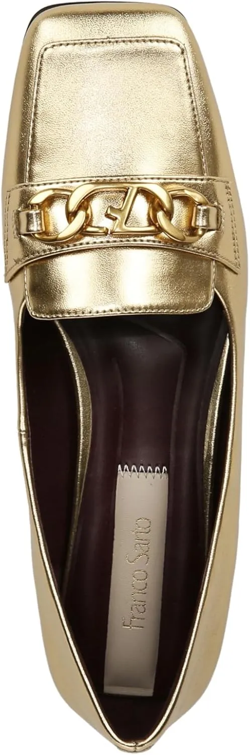 Franco Sarto Women's Tiari Slip on Square Toe Loafers