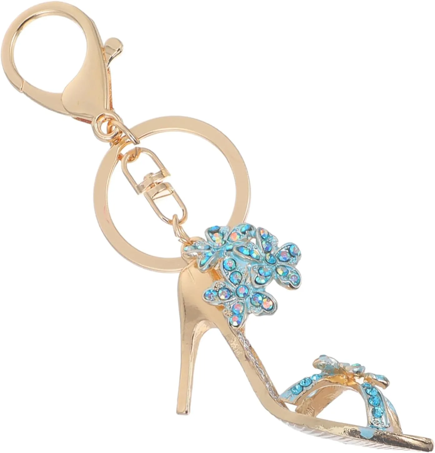 High Heels Keychain Rhinestone Heel Keychain High Heel Shoe Keychain Backpack Keychain Trendy Women