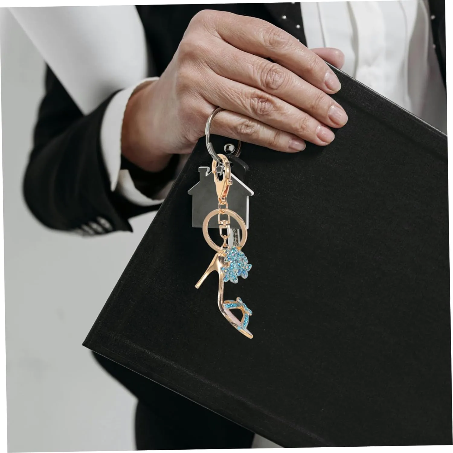 High Heels Keychain Rhinestone Heel Keychain High Heel Shoe Keychain Backpack Keychain Trendy Women