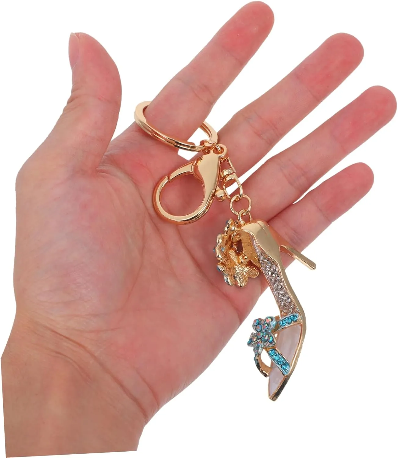 High Heels Keychain Rhinestone Heel Keychain High Heel Shoe Keychain Backpack Keychain Trendy Women