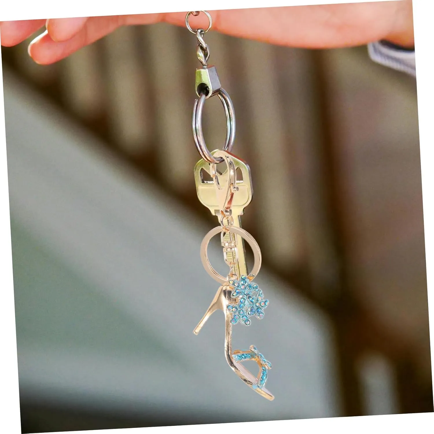 High Heels Keychain Rhinestone Heel Keychain High Heel Shoe Keychain Backpack Keychain Trendy Women