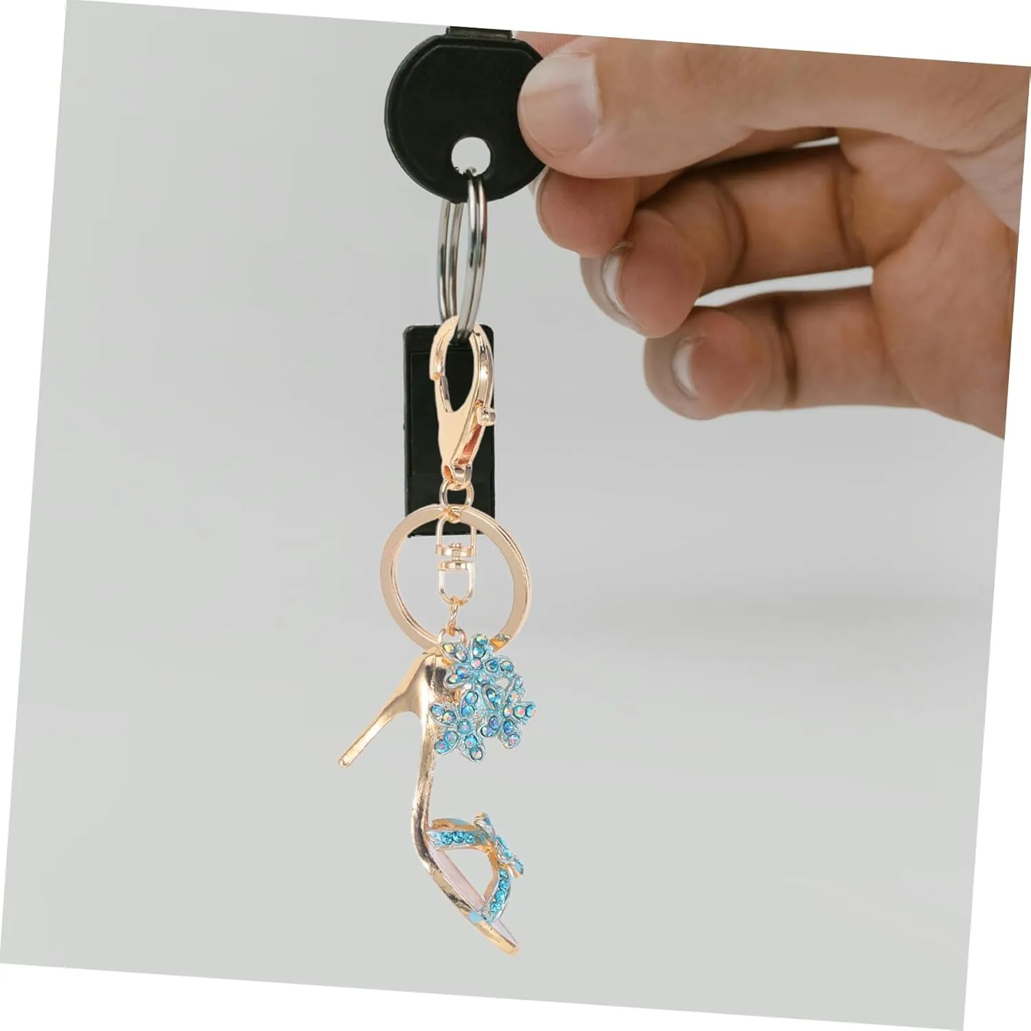 High Heels Keychain Rhinestone Heel Keychain High Heel Shoe Keychain Backpack Keychain Trendy Women