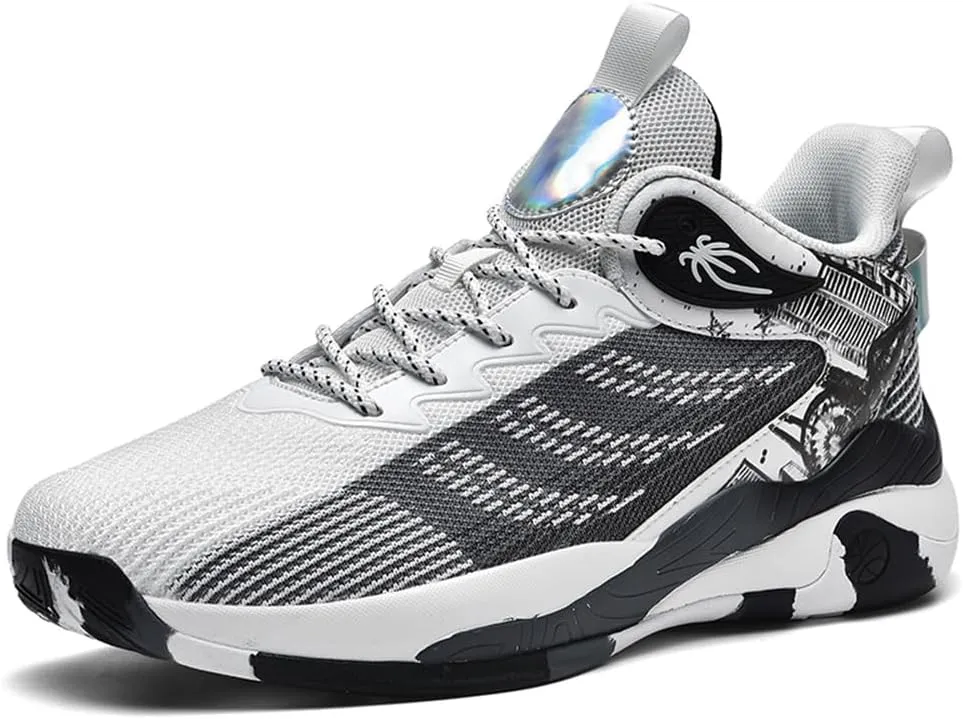 JUCAILAO Men's Basketball Shoes Men Shoes Casual Shoes Sneakers Shoes Running Shoes Walking Shoes