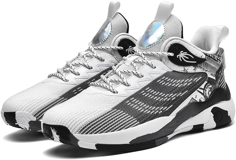 JUCAILAO Men's Basketball Shoes Men Shoes Casual Shoes Sneakers Shoes Running Shoes Walking Shoes