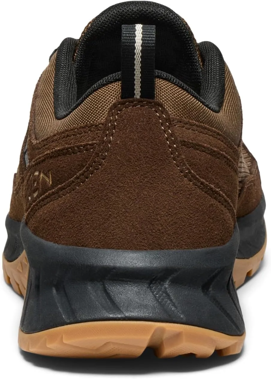 KEEN Men's Hightrail Vent Low Height Durable Lightweight Breathable Leather Hiking Shoes