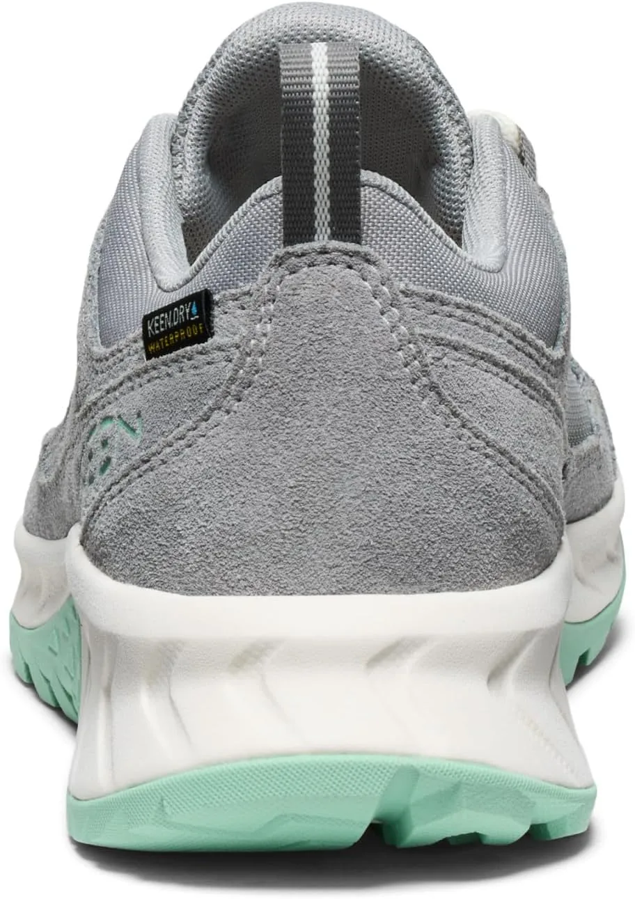 KEEN Women's Hightrail Low Height Durable Lightweight Breathable Leather Waterproof Hiking Shoes