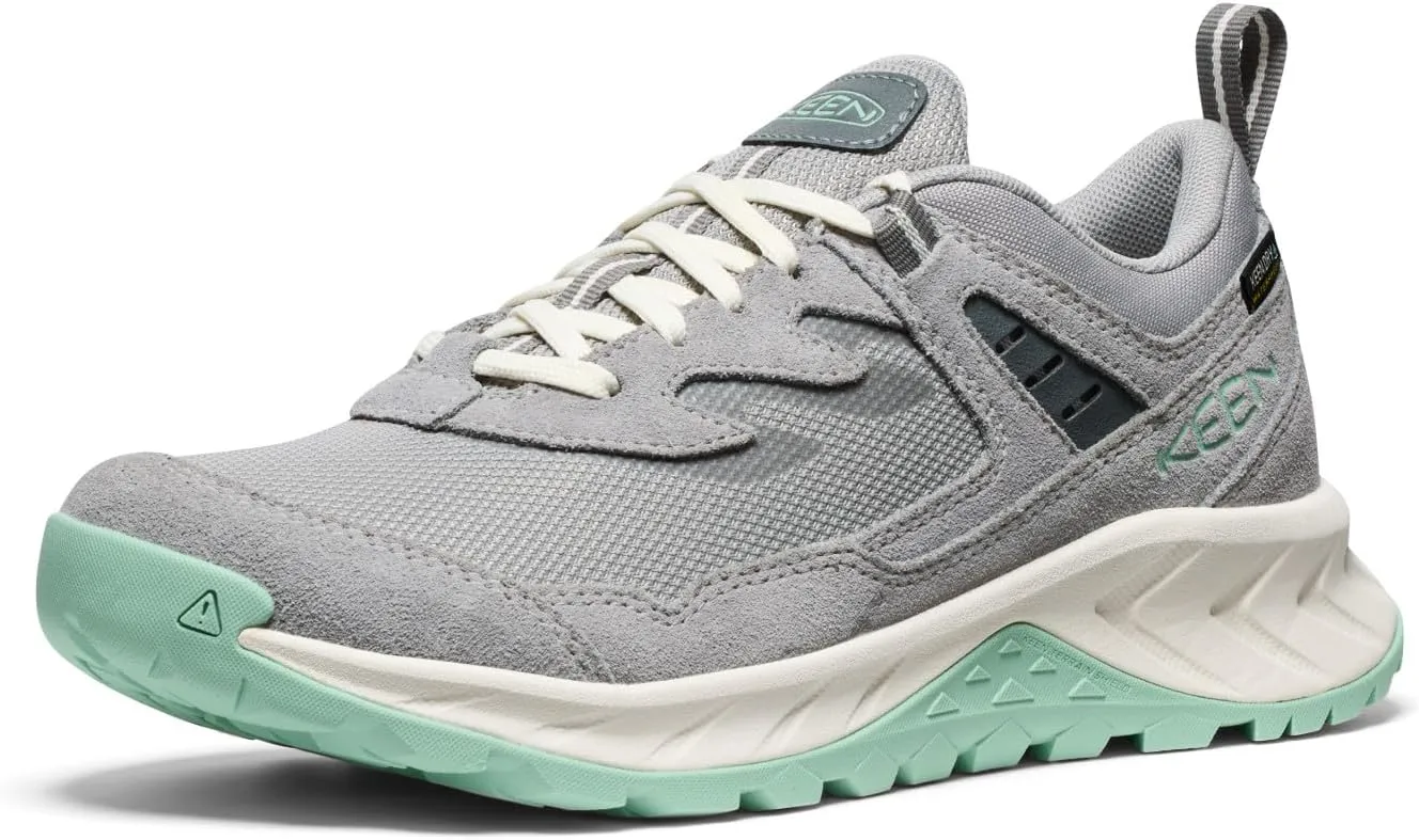 KEEN Women's Hightrail Low Height Durable Lightweight Breathable Leather Waterproof Hiking Shoes