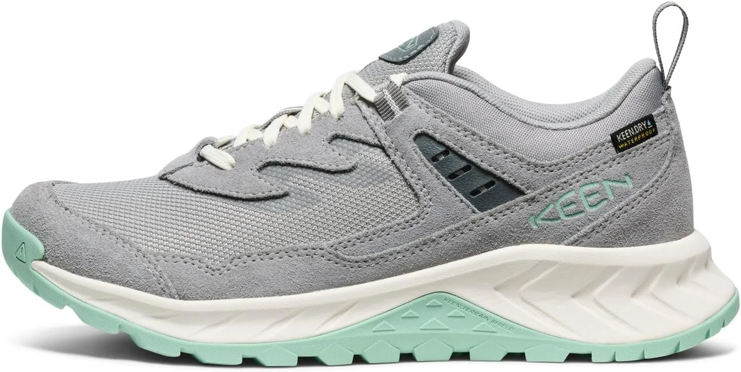 KEEN Women's Hightrail Low Height Durable Lightweight Breathable Leather Waterproof Hiking Shoes