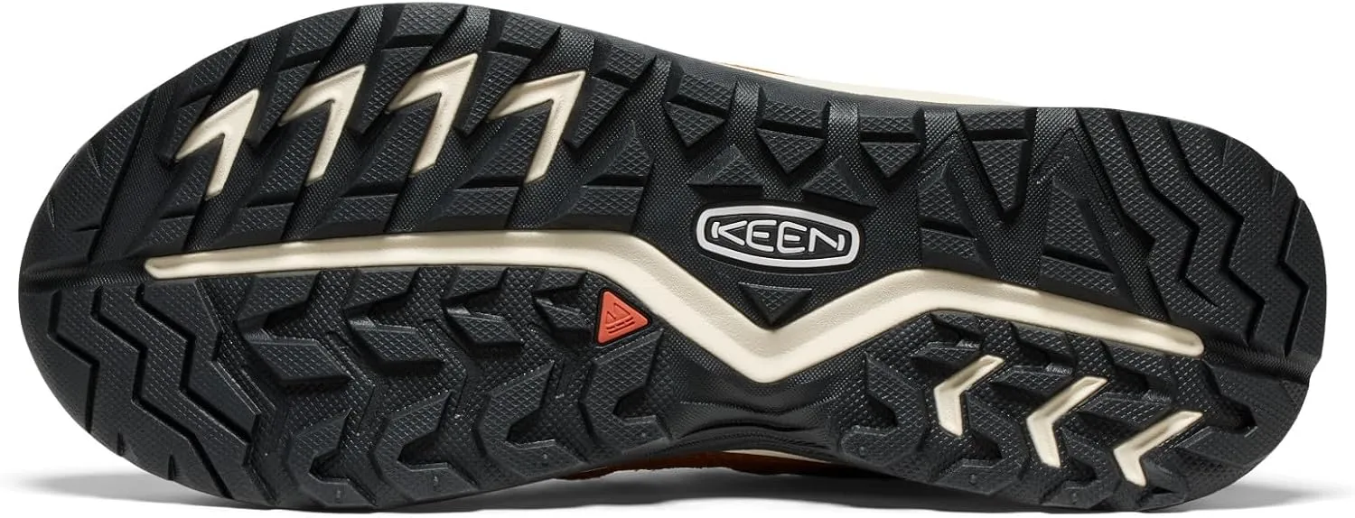 KEEN Women's Hightrail Low Height Durable Lightweight Breathable Leather Waterproof Hiking Shoes