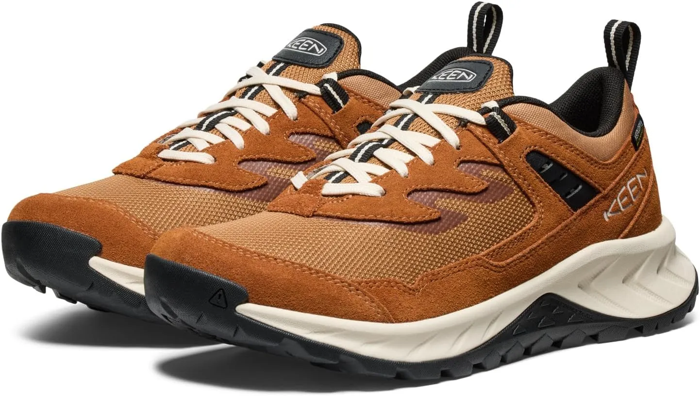 KEEN Women's Hightrail Low Height Durable Lightweight Breathable Leather Waterproof Hiking Shoes