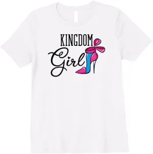 Kingdom Girl with High Heels Premium T-Shirt