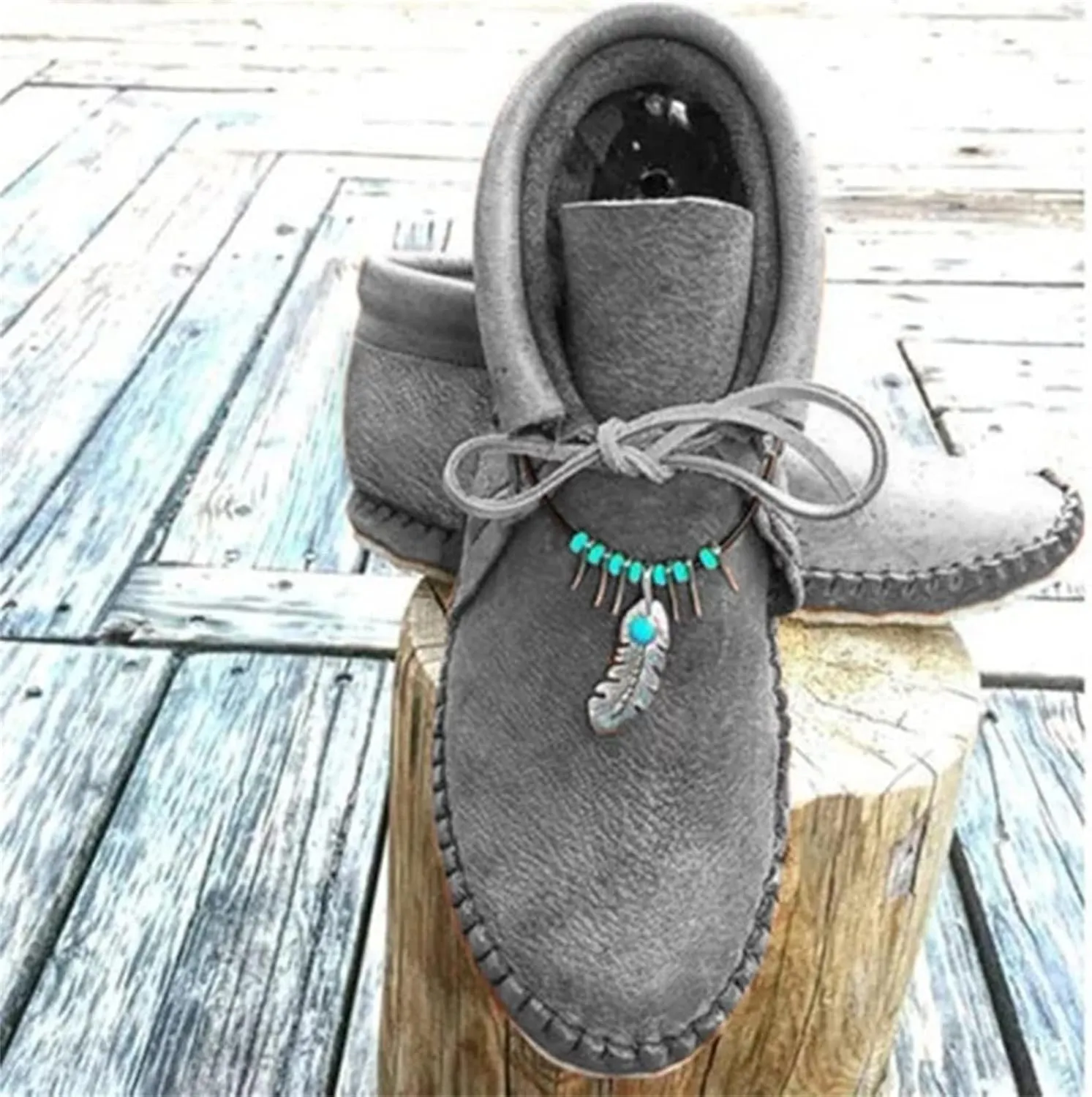 Ladmiple Boots For Women Ankle Booties Flat Cowgirl Cowboy Western Short Boots Fashion Casual High Top Walking Shoes