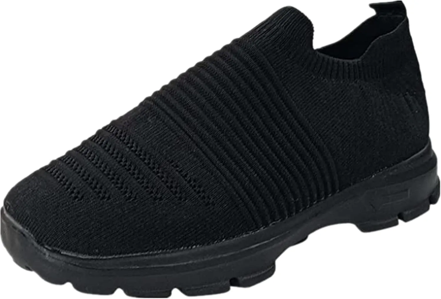 Ladmiple Walking Shoes Women Arch Support Slip On Sneakers Athletic Running Shoes Casual Comfortable Tennis Workout Sneakers