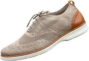 Leisure Men Four Seasons Mesh Non Slip Flat Round Toe Breathable Lace Up Lazy Leisure Shoes Foams Shoes Men