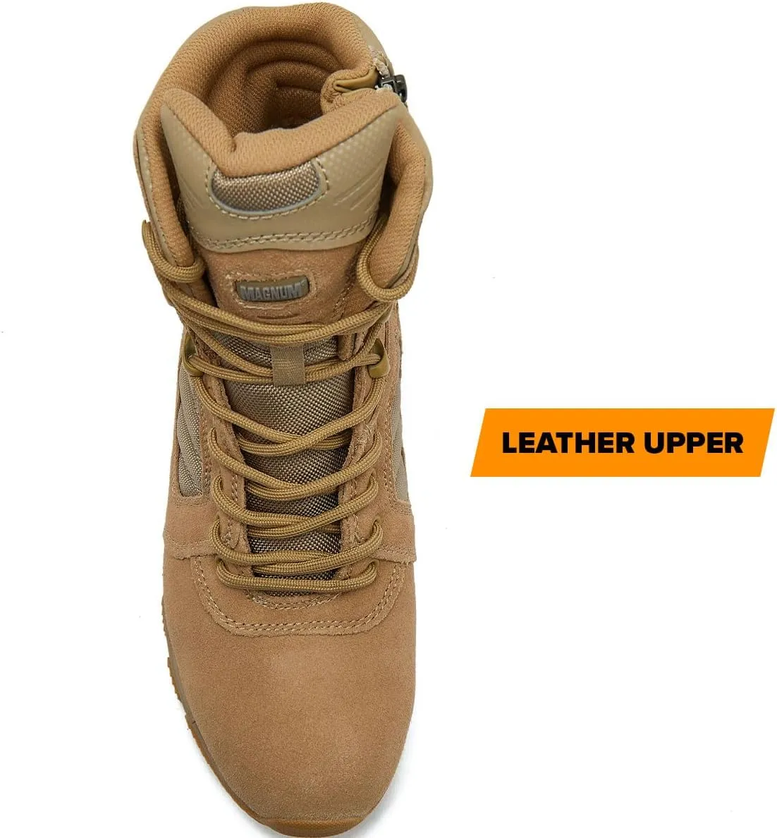 MAGNUM - Men's Waterproof Tactical Boots, Mens Military Hiking Boots, Breathable Light Weight Work Boots for Men