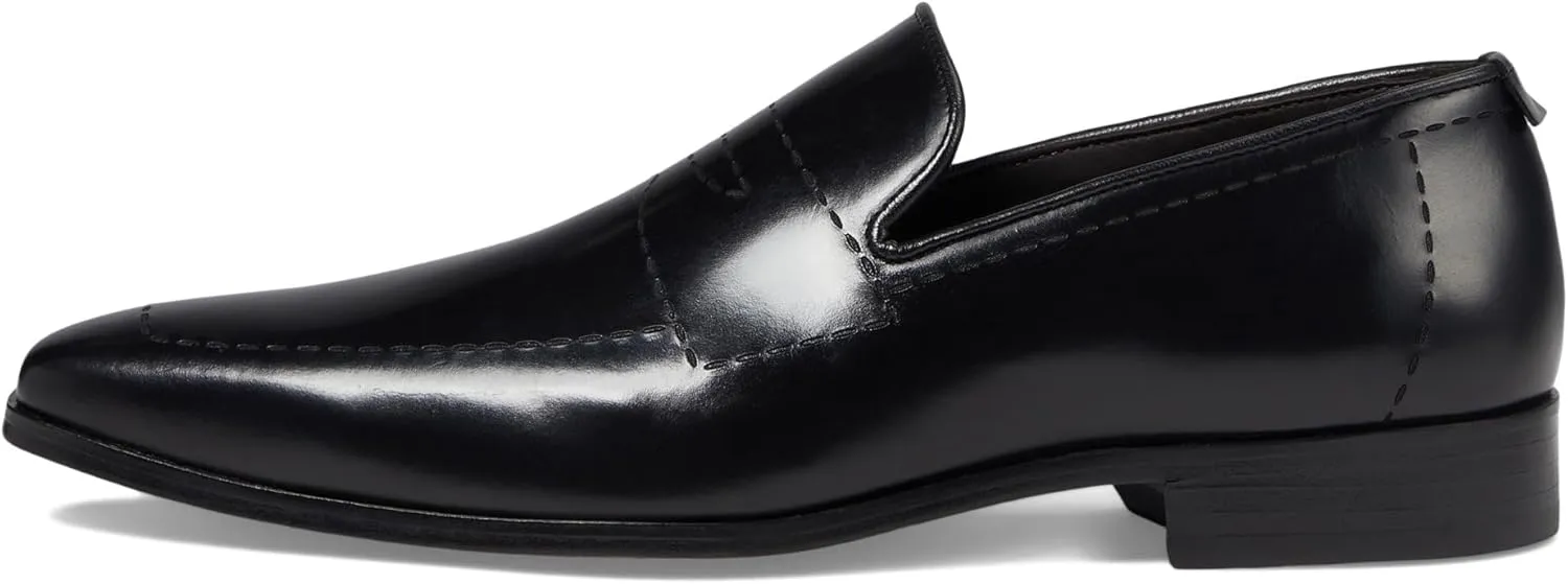 Massimo Matteo Men's Stitched Penny Loafers