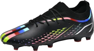 MDPCX Men's and Women's Football Shoes Non-Slip Shoes Professional high-top Breathable Non-Slip Sports Football Shoes Outdoor Indoor TF/AG