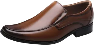 Men Casual Shoes Fashion Business Dress Shoes Fashion Style Men's Breathable Comfortable Business Slip On Work Leisure Solid Color Leather Shoes Dress Shoes for Men Comfort Loafer