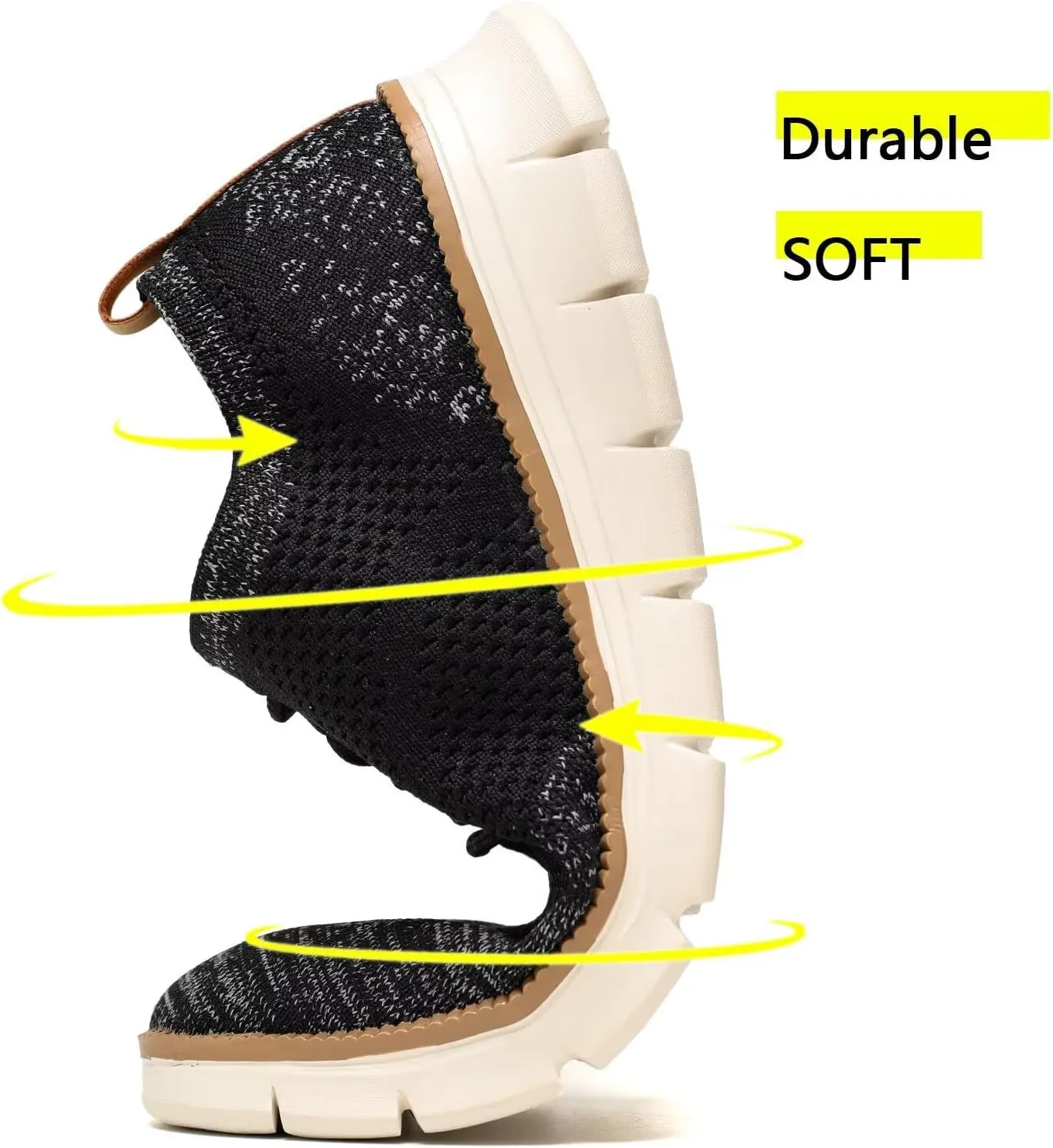 Men's Casual Dress Business Oxfords Shoes Breathable Knit Classic Leisure Fashion Sneakers Lightweight Comfortable Walking Shoes