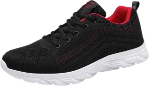 Mens Casual Lace-Up Shoes Breathable Mesh Lightweight Comfortable Sneakers Non Slip Design for Running, Training & Outdoor Activities Fashion Men Mesh Mountaineering Shoes