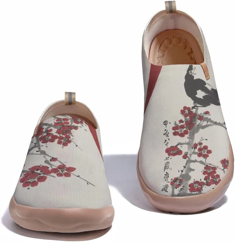 Men's Casual Slip Ons Loafers Art Painted Walking Shoes Lightweight Comfort Travel Sneakers