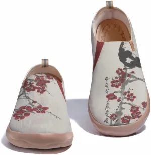 Men's Casual Slip Ons Loafers Art Painted Walking Shoes Lightweight Comfort Travel Sneakers
