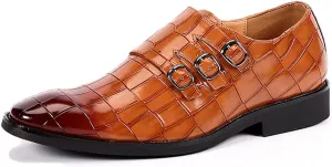 Men's Comfort Dress Shoes Fashion Classic Round-Toe Lace Up Low Top Leather Dress Shoes Men Loafers Flats Breathable Sport Outdoor Footwear