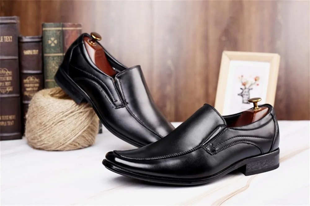 Men's Dress Loafers Slip-on Formal Shoes Party Wedding Shoes Mens Loafer