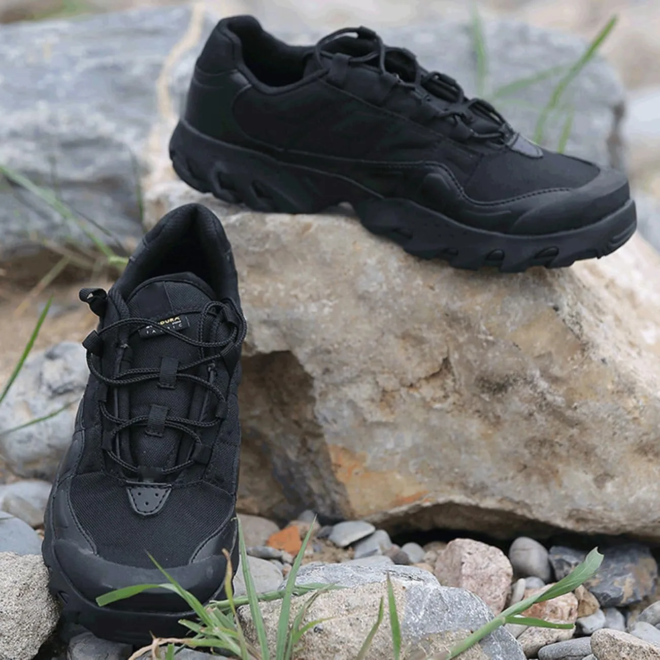Men's Hiking Shoes Breathable Non-Slip Low-Top Desert Boots Outdoors Walking Trekking Camping Combat Boots