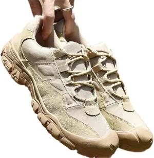 Men's Hiking Shoes Outdoor Breathable Tactical Shoes Combat Military Boots Desert Training Sneakers