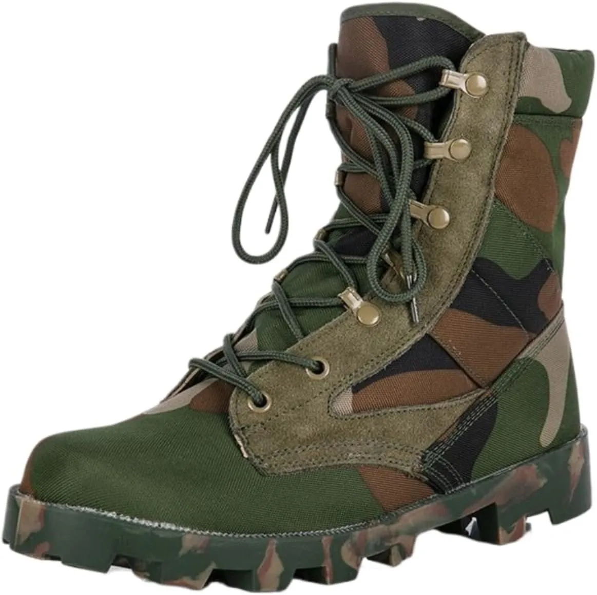 Men's Hiking Work Boots Tactical Boots, Waterproof Slip Resistant Hiking Shoes, Four Seasons Camp Outdoor Desert